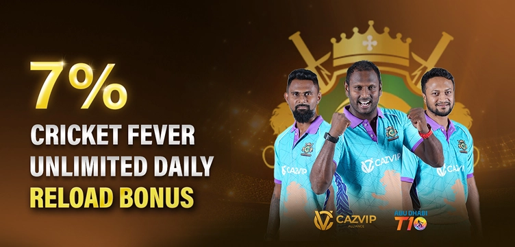 7% Cricket Fever Reload