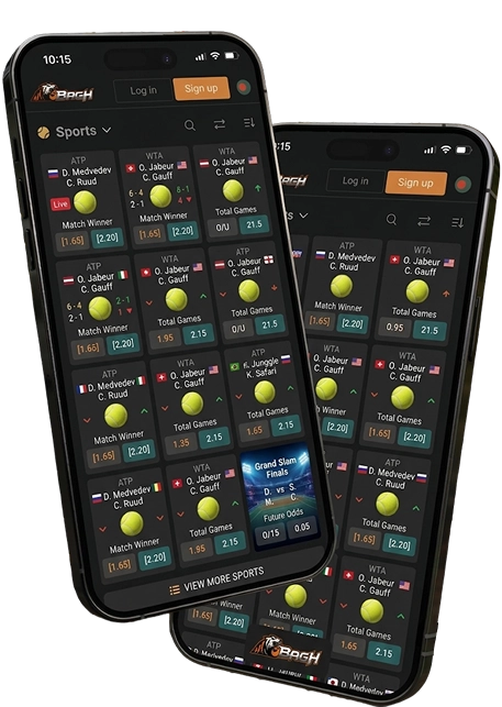 Mobile Live Tennis Betting App